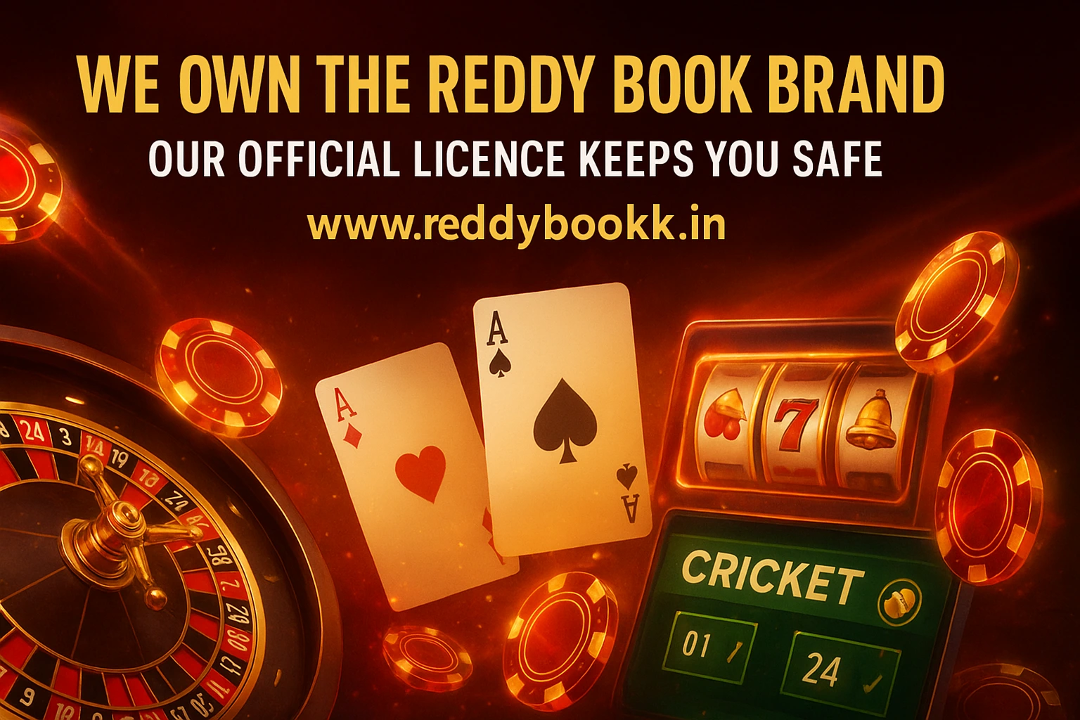 You are currently viewing We Own the Reddy Book Brand – Our Official Licence Keeps You Safe