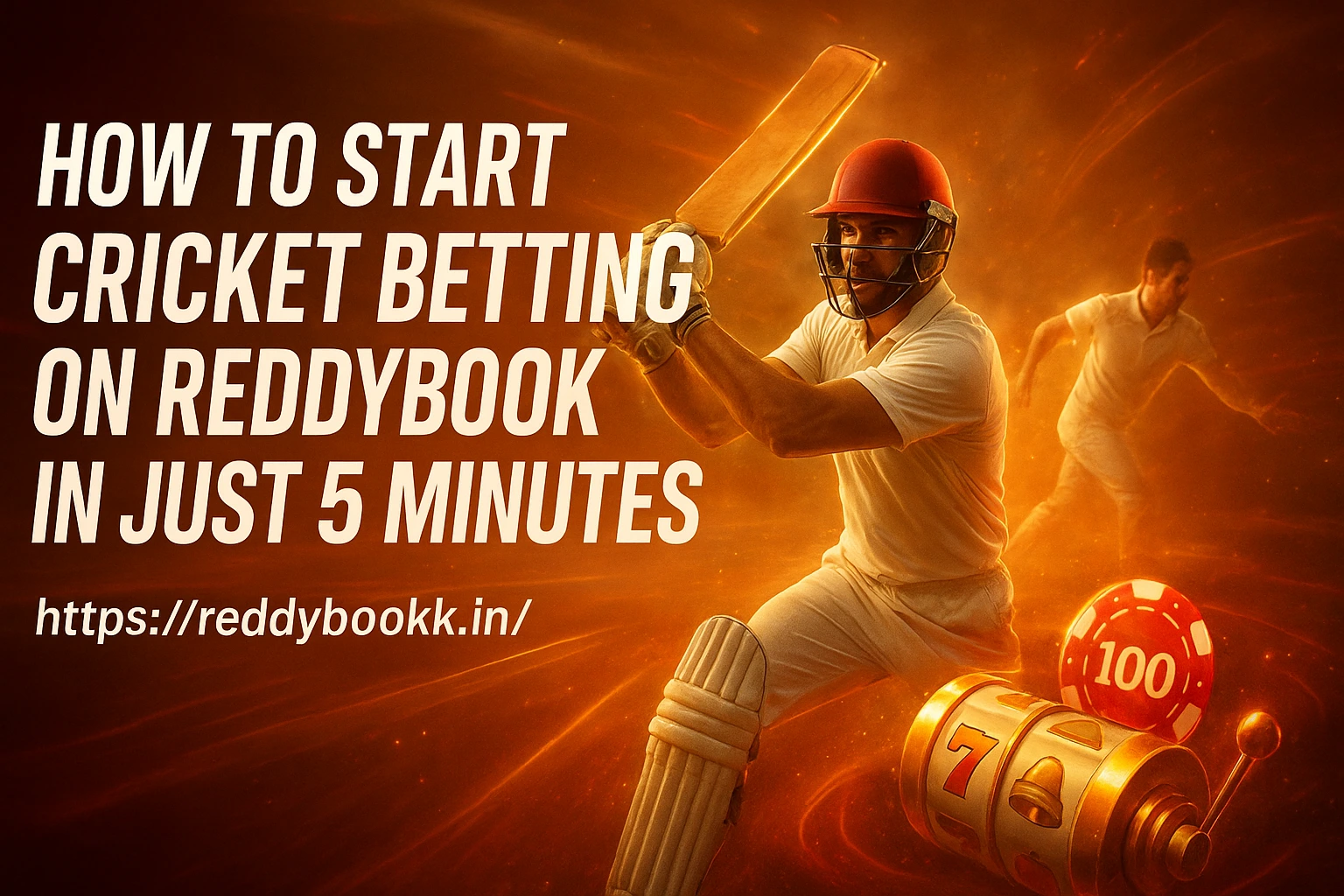 You are currently viewing How to Start Cricket Betting on ReddyBook in Just 5 Minutes
